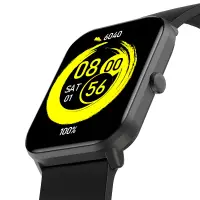 Maxcom Smartwatch Fit FW36 Aurum SE 220mAh Black Silicon Band