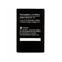 Battery Maxcom Type BL-5C Li-ion, 600mAh, 3.7V Bulk