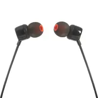 Hands Free JBL Tune 160 In-ear 3.5mm Pure Bass Sound with Mic JBLT160BLK Black