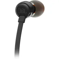 Hands Free JBL Tune 160 In-ear 3.5mm Pure Bass Sound with Mic JBLT160BLK Black