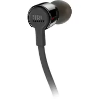 Hands Free JBL Tune 210 In-ear 3.5 mm Pure Bass Sound 8.7mm Dynamic Driver with Mic JBLT210BLK Black