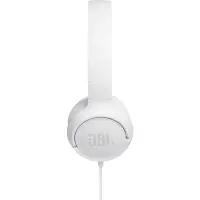 Stereo Headphone On-ear JBL Tune 500 3.5mm Pure Bass Sound witch mic JBLT500WHT White