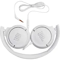 Stereo Headphone On-ear JBL Tune 500 3.5mm Pure Bass Sound witch mic JBLT500WHT White