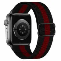 Watchband Hoco WA04 Fashion series 38/40/41mm Nylon for Apple Watch 1/2/3/4/5/6/7/8/SE Black and Red