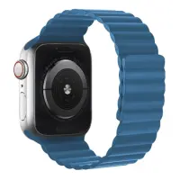 Watchband Hoco WA07 Flexible 42/44/45/49mm for Apple Watch 1/2/3/4/5/6/7/8/SE Blue Silicon Band