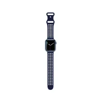 Watchband Hoco WA08 Flexible Honeycomb 38/40/41mm for Apple Watch 1/2/3/4/5/6/7/8/SE Evening Blue Silicon Band