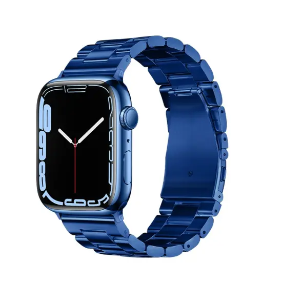 Watchband Hoco WA10 Grand series 38/40/41mm for Apple Watch 1/2/3/4/5/6/7/8/SE Stainless Steel Blue