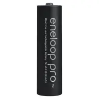 Rechargeable Battery Panasonic Eneloop Pro BK-3HCDEC4BE 2500 mAh size AA Ni-MH 1.2V  4pcs with storage case