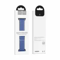 Watchband Hoco WA05 Jane Eyre 38/40/41mm Nylon for Apple Watch 1/2/3/4/5/6/7/8/SE Cold Sea Blue