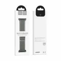 Watchband Hoco WA05 Jane Eyre 38/40/41mm Nylon for Apple Watch 1/2/3/4/5/6/7/8/SE Dark Olive Green