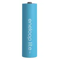 Rechargeable Battery Panasonic Eneloop lite BK-3LCCE/2BE 950 mAh size AA Ni-MH 1.2V Τεμ. 2 New Package