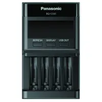 Battery Charger Panasonic eneloop pro BQ-CC65 for AA/AAA & USB Output with LED Lcd New Eco Pack