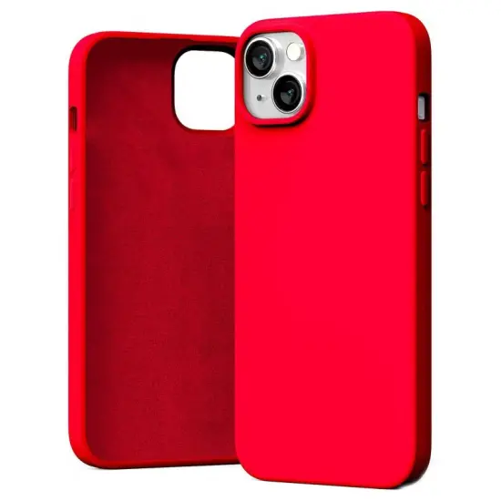 Case Goospery Silicone for Apple iPhone 14 Plus Red