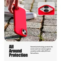 Case Goospery Silicone for Apple iPhone 14 Plus Red