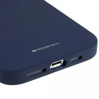 Case Goospery Silicone for Apple iPhone 14 Pro Navy