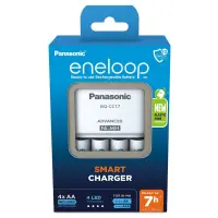 Battery Charger Panasonic Eneloop BQ-CC17 for AA/AAA with 4 AA batteries 2000mAh