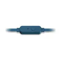 Hands Free JBL Tune 110 In-ear 3.5mm Pure Bass Sound 9mm with Mic and Flat Cable JBLT110BLU 1.2m Blue