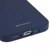 Case Goospery Silicone for Apple iPhone 14 Plus Navy