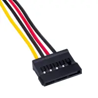 Adapter with cable Akyga AK-CA-16 Molex Male / 2x SATA Female 2x 15cm