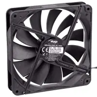 Case Fan Akyga AW-14A-BK 140mm Molex + 3pin Black