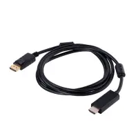 Data Cable Akyga AK-AV-05 HDMI DisplayPort Black 1.8m