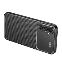 Case Ancus AutoFocus Carbon Fiber για Samsung SM-A346 Galaxy A34 5G Black