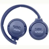Bluetooth Stereo JBL JBLT510  Over-ear  Pure Bass Sound Multipoint, Support Voice Assistant με 40 hr Blue