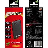 Power Bank Energizer Eveready Slim 10000mAh 2A with 2xUSB 2.0 and LED Battery Display Black