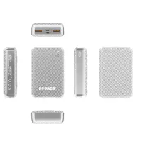 Power Bank Energizer Eveready Mini 10000mAh 2.1A with 2xUSB 2.0 and LED Battery Display Silver