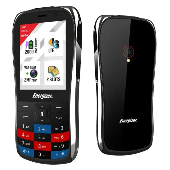 Energizer E284S 64MB/128GB Dual Sim 4G 2.8" Black