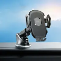 Car Mount Hoco H9 General with Extension for Mobile Phones 4.7"-7" Black