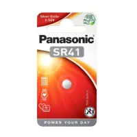 Buttoncell Silver Oxide Panasonic SR41 1.55V Pc.1