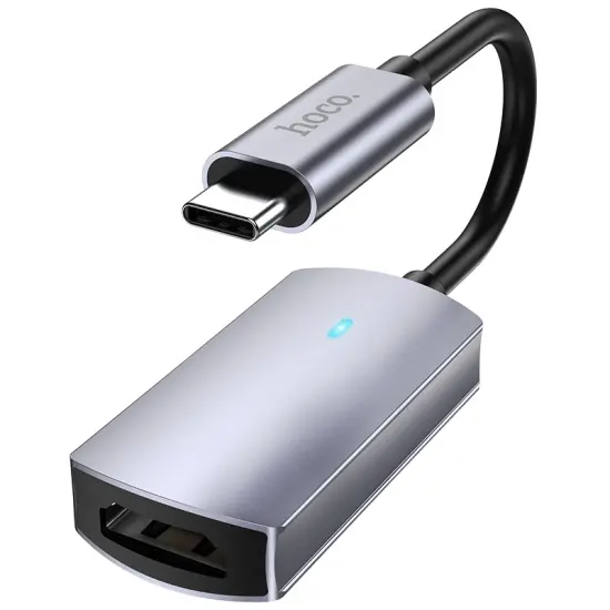 Hoco UA20 Presage USB-C to HDMI 4K Ultra HD Grey