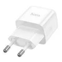 Travel Charger Hoco N32 Glory USB-C PD30W Small Body 5V/3A White