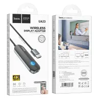 Wireless Display Adaptor Hoco UA23 Flowing with HDMI 4K 50cm Compatible with IOS/macOS