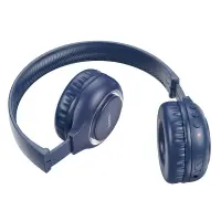 Wireless Stereo Headphone Hoco W41 Charm V5.3 200mAh with Micro SD, AUX port and Control Buttons Blue