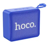 Wireless Speaker Hoco BS51 Gold Brick Sports BT 5.2 1200mAh 5W with FM and Micro SD Blue