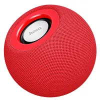 Portable Speaker Wireless Hoco BS45 Deep Sound Sports V5.0 TWS 5W 500mAh with In-built Mic FM USB AUX port Micro SD Red