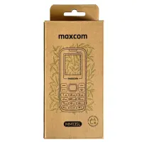 Maxcom MM135 Light (Dual Sim) 1,77" with Bluetooth, Torch, Speakerphone and FM Radio only with Charging Cable Black - Blue