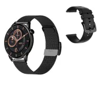 Smartwatch Maxcom FW58 Vanad Pro IP68 AMOLED 2000mAh 1.3” IPS Black Silicon and Steel Band