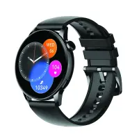 Smartwatch Maxcom FW58 Vanad Pro IP68 AMOLED 2000mAh 1.3” IPS Black Silicon and Steel Band