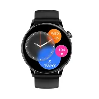 Smartwatch Maxcom FW58 Vanad Pro IP68 AMOLED 2000mAh 1.3” IPS Black Silicon and Steel Band