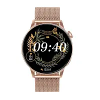 Smartwatch Maxcom FW58 Vanad Pro IP68 2000mAh 1.3” IPS Gold Silicon and Steel Band