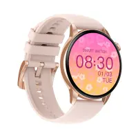 Smartwatch Maxcom FW58 Vanad Pro IP68 2000mAh 1.3” IPS Gold Silicon and Steel Band