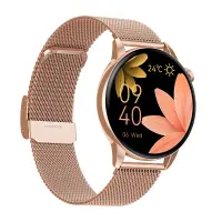 Smartwatch Maxcom FW58 Vanad Pro IP68 2000mAh 1.3” IPS Gold Silicon and Steel Band