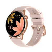 Smartwatch Maxcom FW58 Vanad Pro IP68 2000mAh 1.3” IPS Gold Silicon and Steel Band