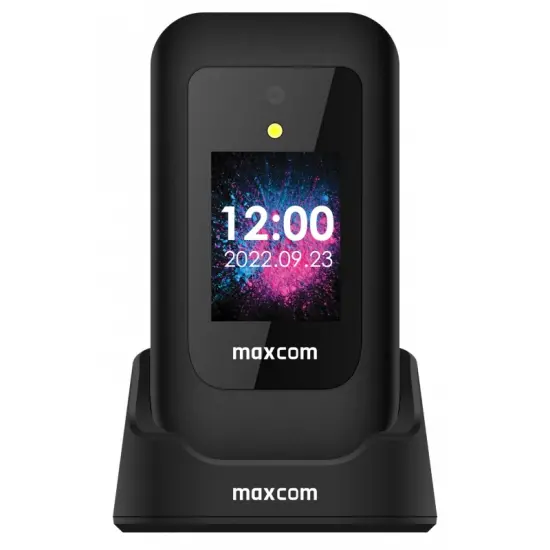 Maxcom MM827 4G VoLTE 2.8" with Camera, FM Radio and Emergency Button 1400mAh Black