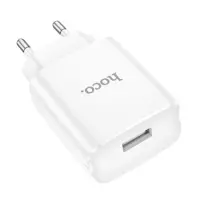 Travel Charger Hoco DC52 Friendly with USB 5V 1.0A 50/60Hz White