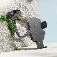 Car Mount Hoco H20 Mighty One-Button for Windshield with 360° Rotation Black 4.7"-7"