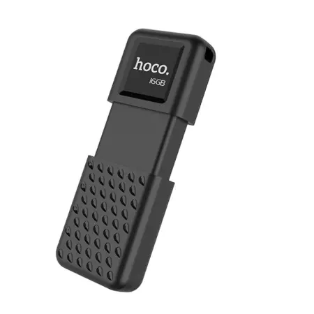 Flash Drive Hoco UD6 Intelligent 16GB USB 2.0 Zinc Alloy Black